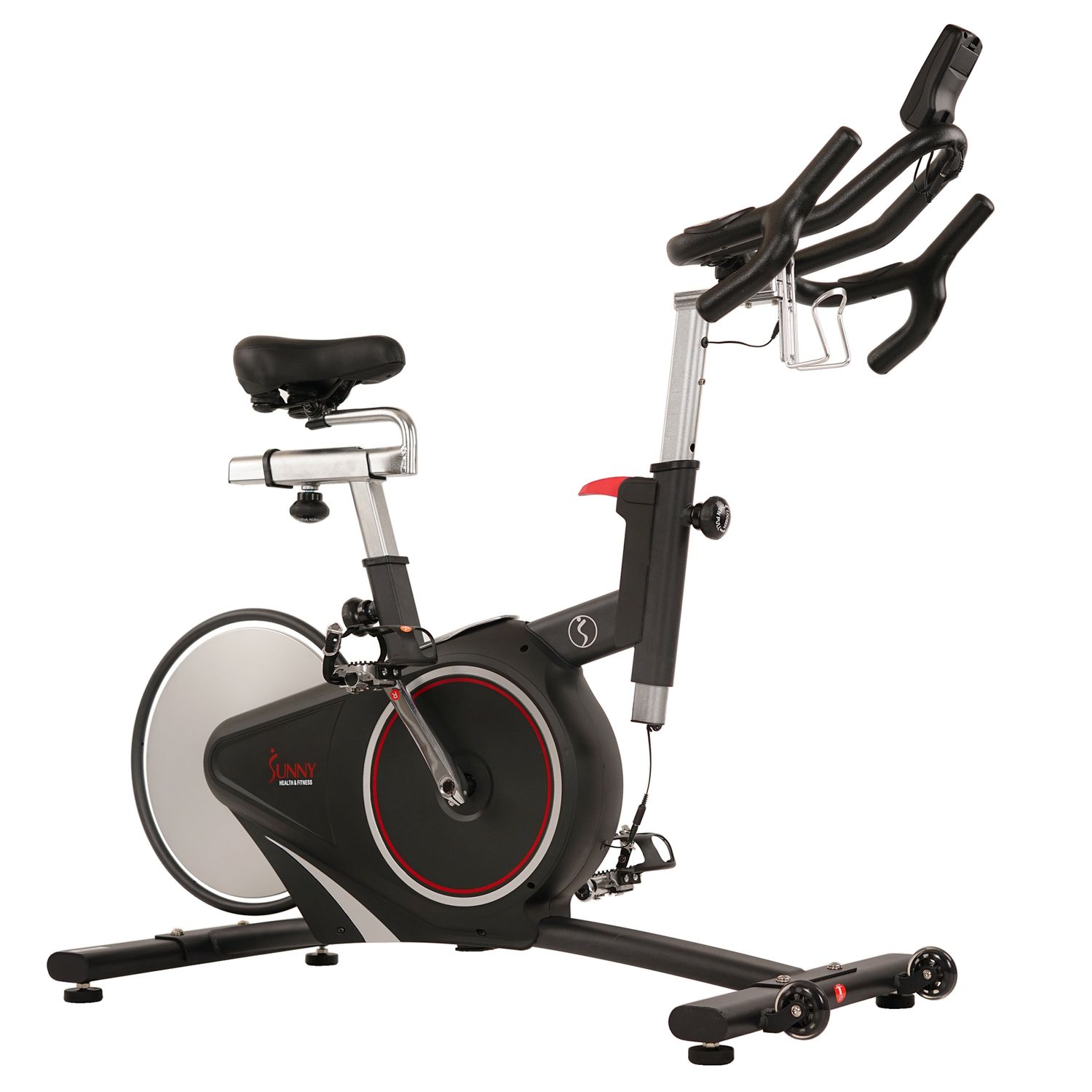 sunny health & fitness indoor cycling bike