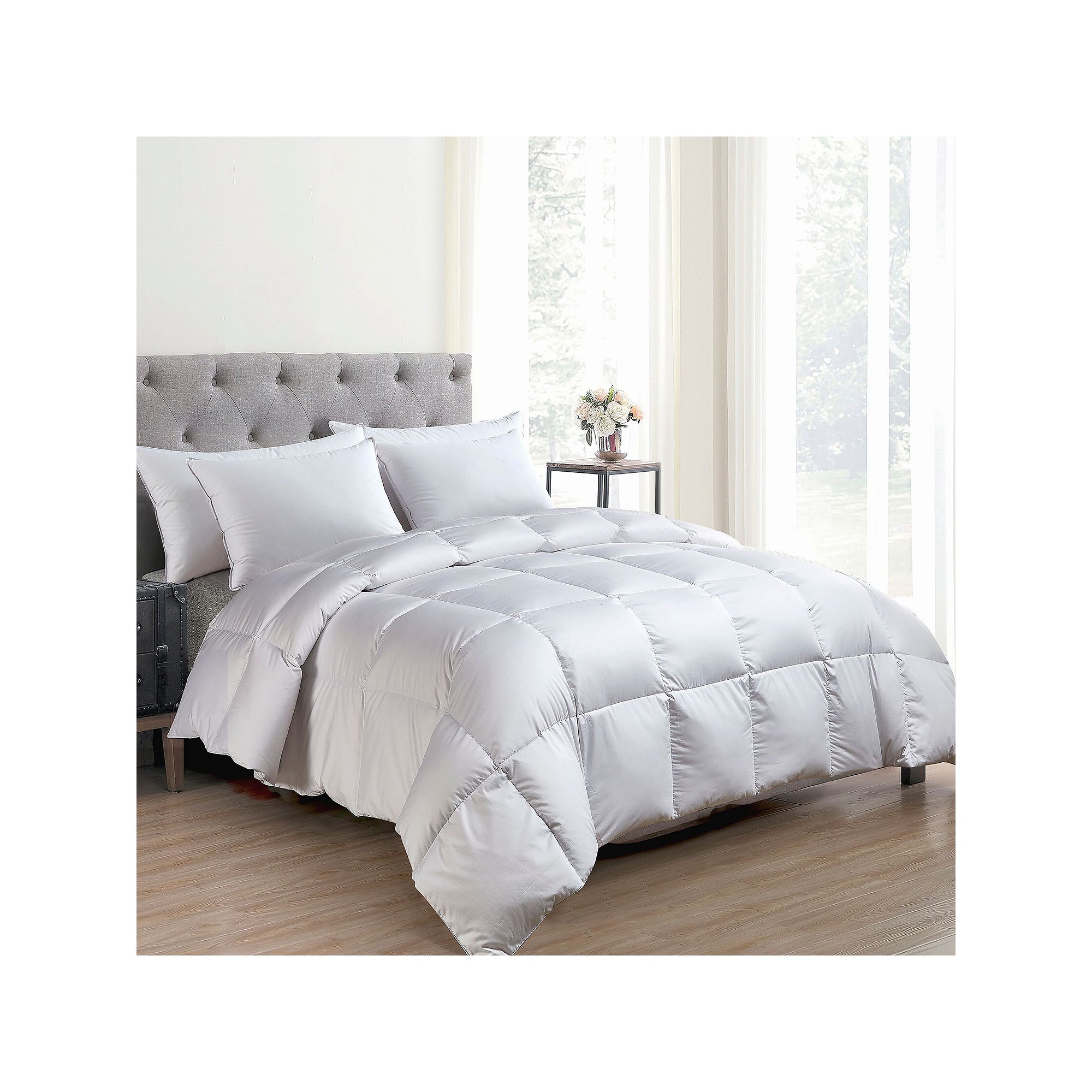 Hotel Suite All Seasons Warmth Down-alternative Comforter, White