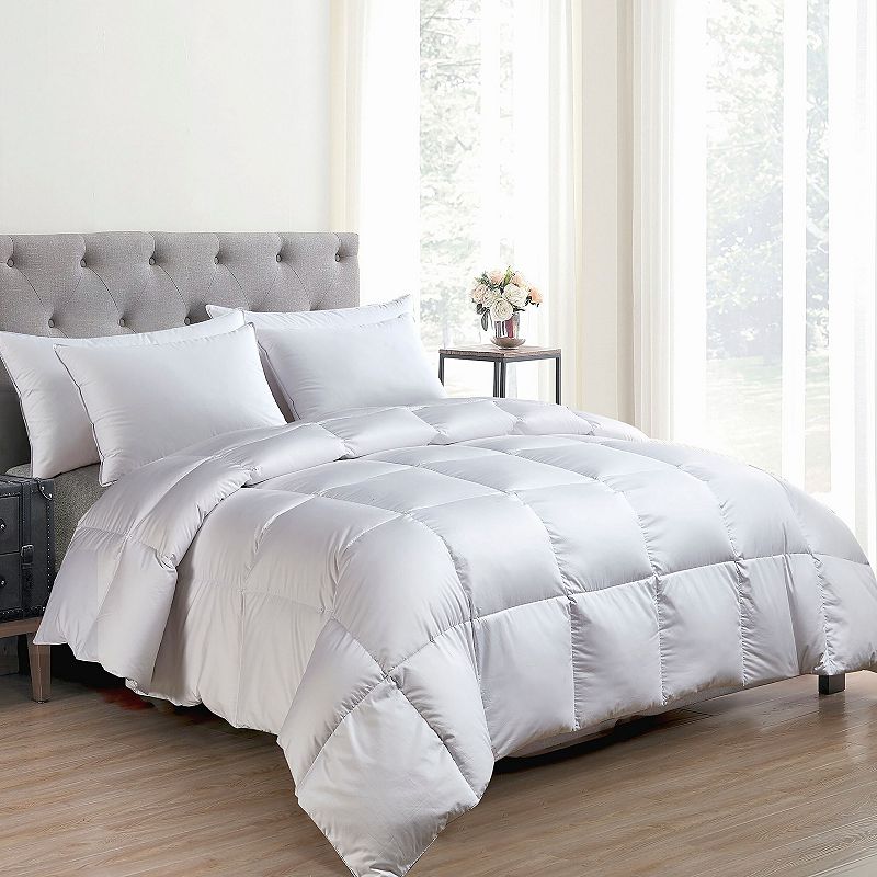 Hotel Suite Heavy Warmth Down-alternative Comforter, White, King