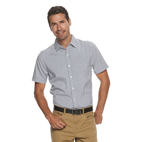 Men's Haggar® Short Sleeve Stretch Quick Dry Shirt