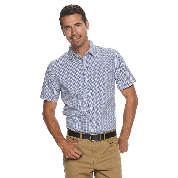 Men's Haggar® Short Sleeve Stretch Quick Dry Shirt