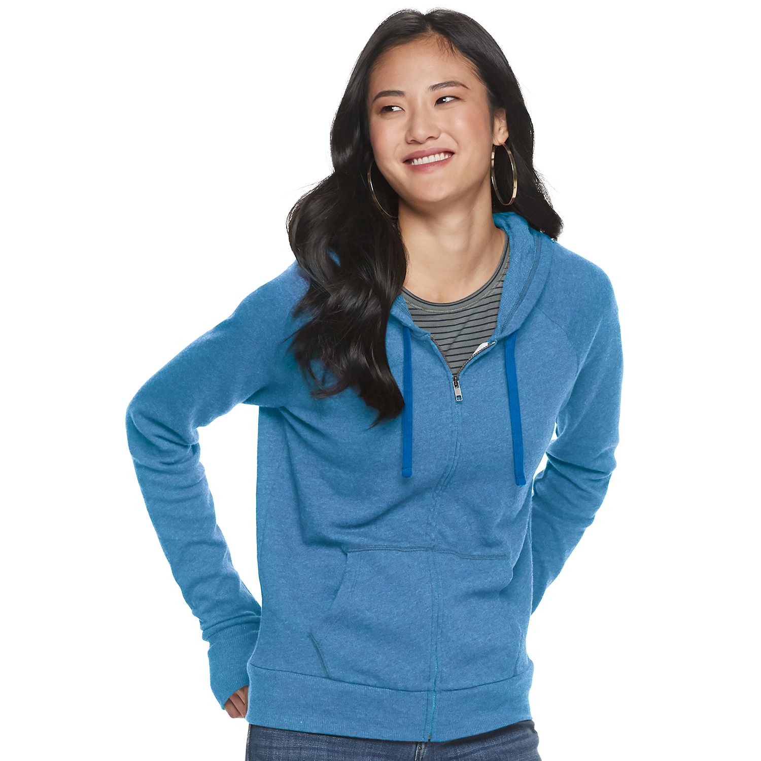 kohls zip up hoodie