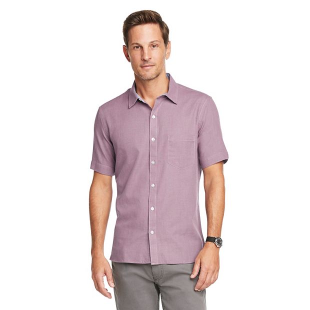 Men's Van Heusen Slim-Fit Never Tuck Button-Down Shirt