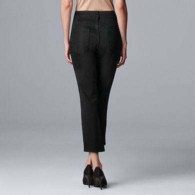 Petite Simply Vera Vera Wang Power Stretch Bootcut Jeans