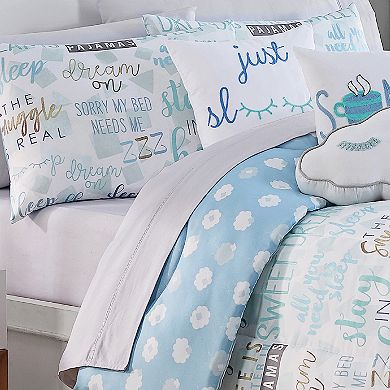 Waverly Spree Lights Out Reversible Comforter Set