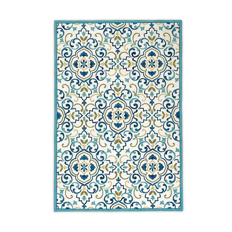 VCNY Home Lilou Area Rug, Multicolor, 5X7 Ft