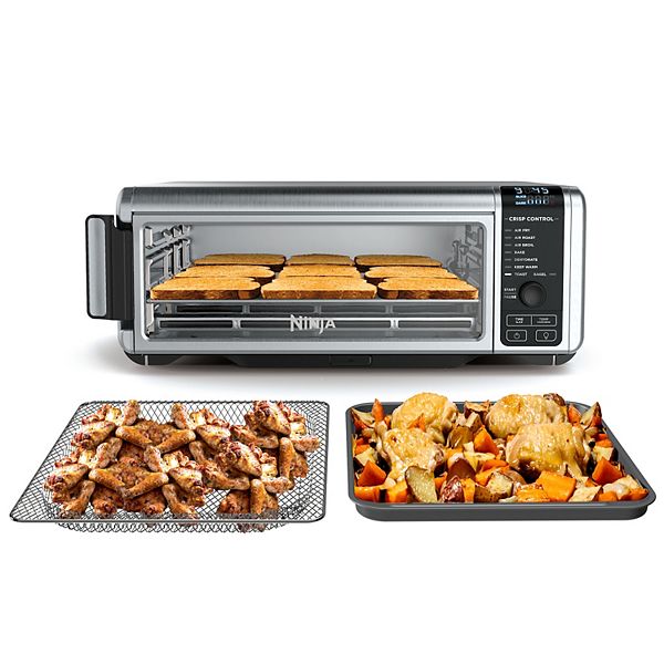 Costway 21 qt. Silver Convection Air Fryer Toaster Oven 8-in-1 w/5  Accessories and Recipe F1W-10N091U1-SL - The Home Depot