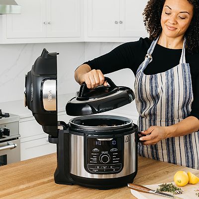 Ninja Foodi 8 qt. 9 in 1 Deluxe XL Pressure Cooker Air Fryer Stainless Steel