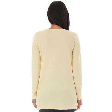 Women's Apt. 9® Fuzzy Jersey Tunic