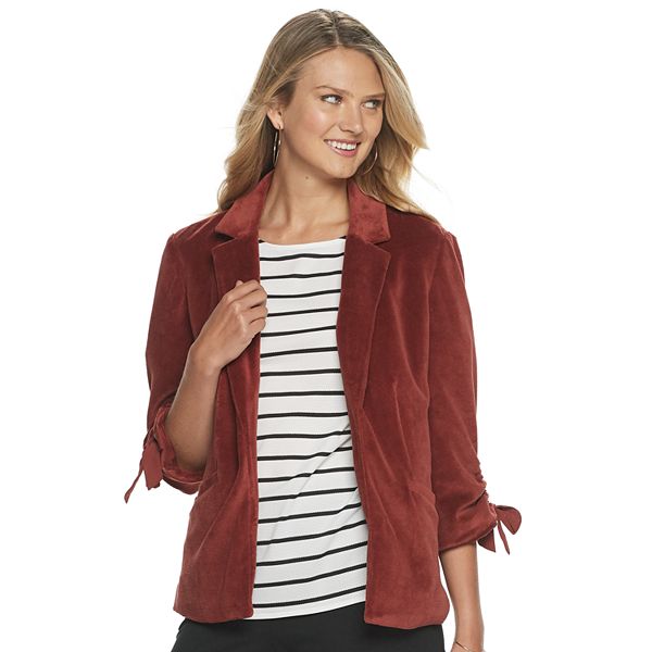 Kohls hot sale red blazer