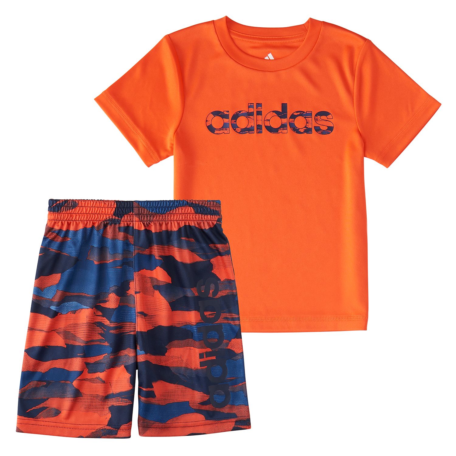 adidas camo tee set