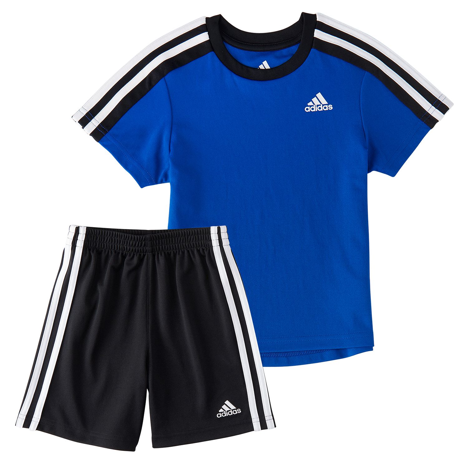 boys adidas short set