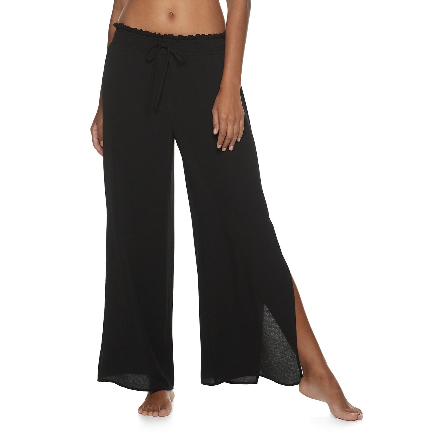 swimsuit cover up pants