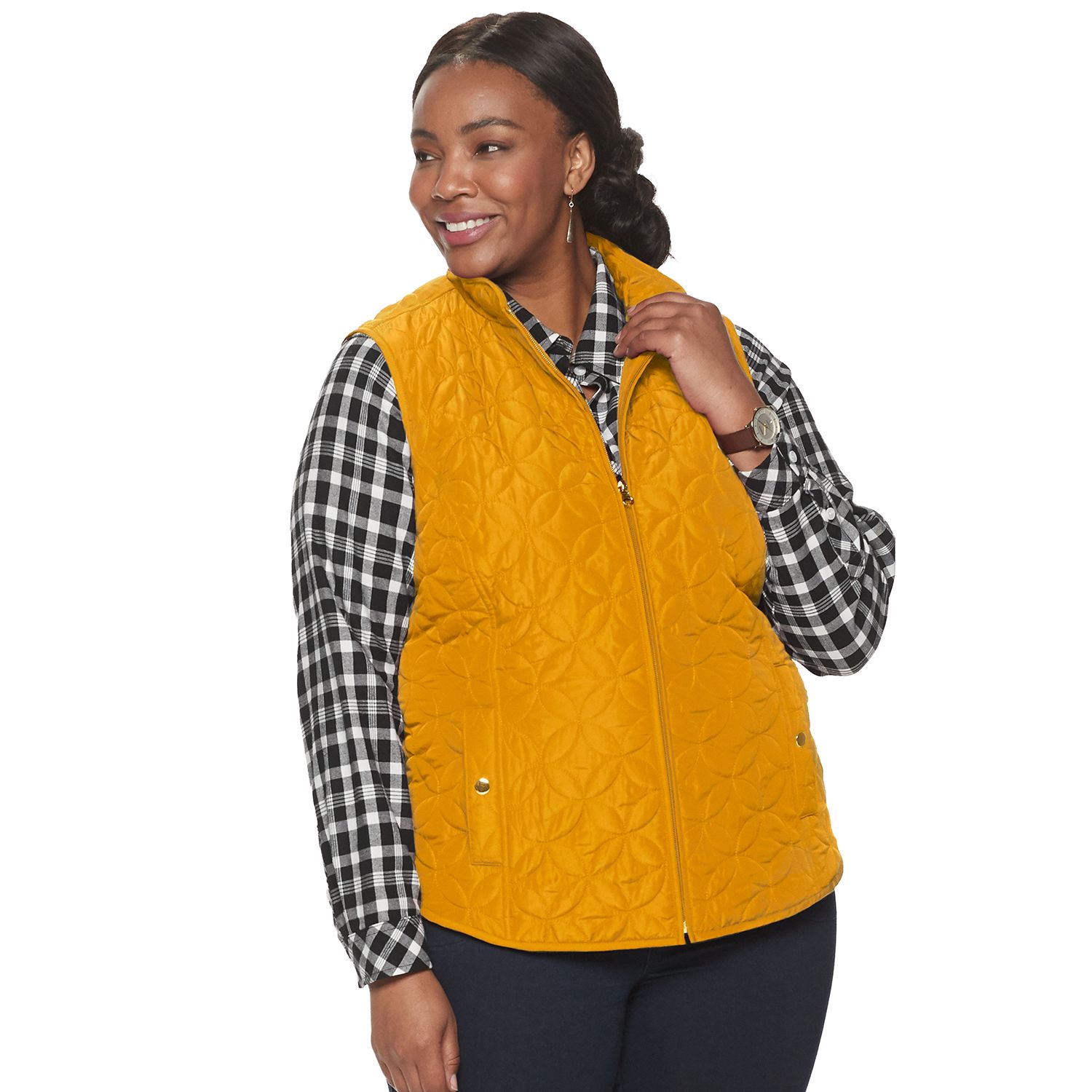 ladies white parka jacket