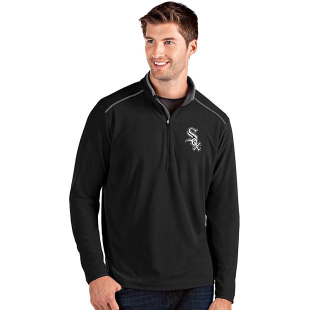 Chicago White Sox Cutter & Buck Stealth Hybrid Quilted Mens Big and Tall Full Zip Windbreaker Jacket