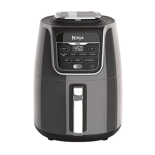 Ninja - Foodi 6-in-1 10-qt. XL 2-Basket Air Fryer with DualZone Technology  & Smart Cook System - Black - Invastor