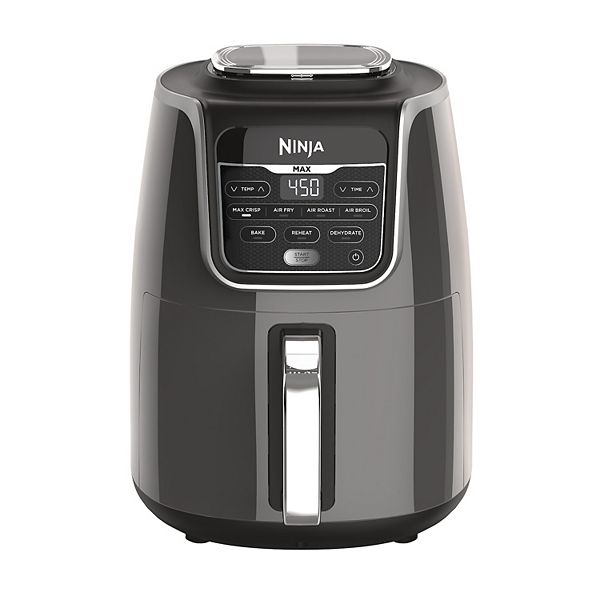 NINJA AF101 4 Qt. Electric Black Air Fryer with Recipe Book