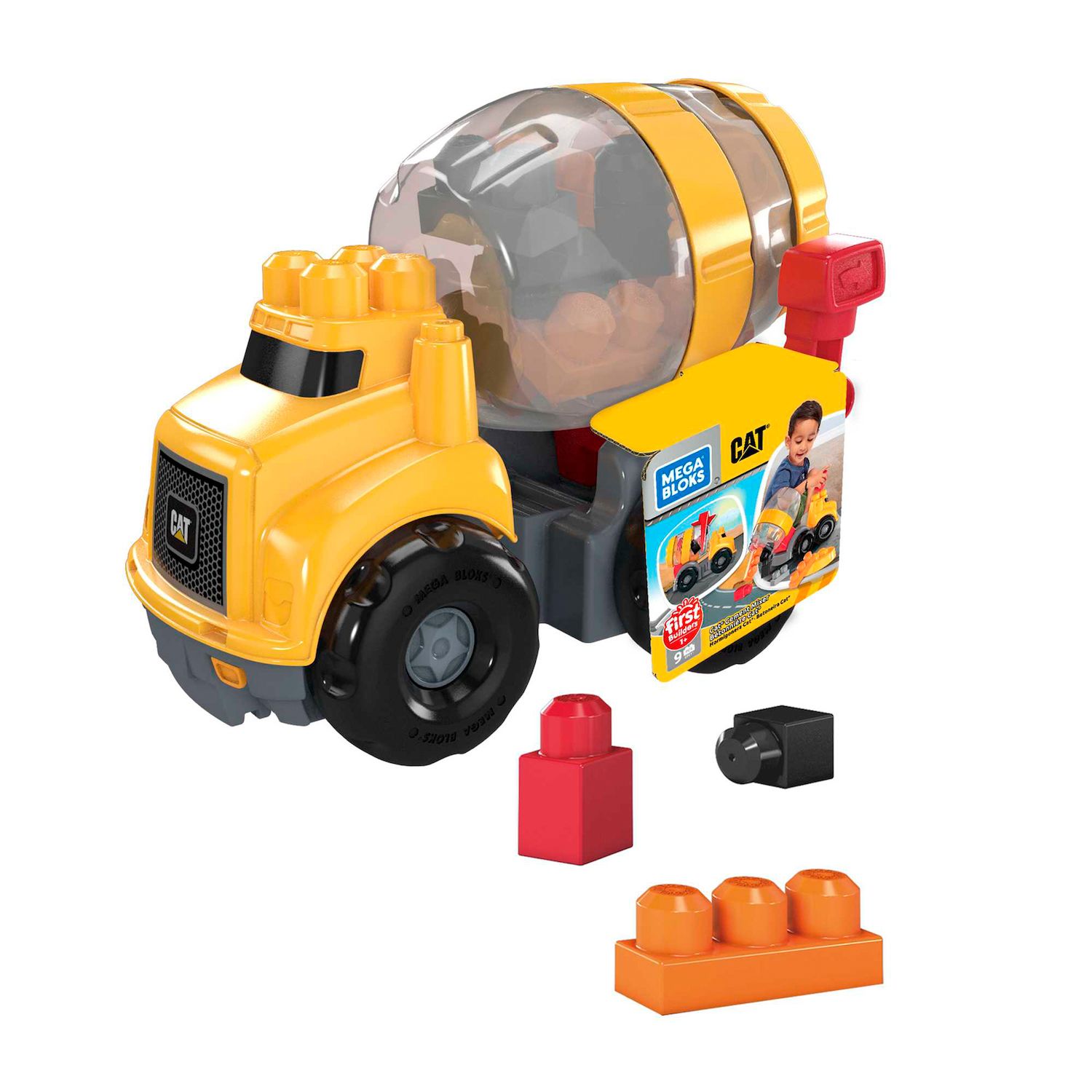 mega bloks caterpillar table construction site