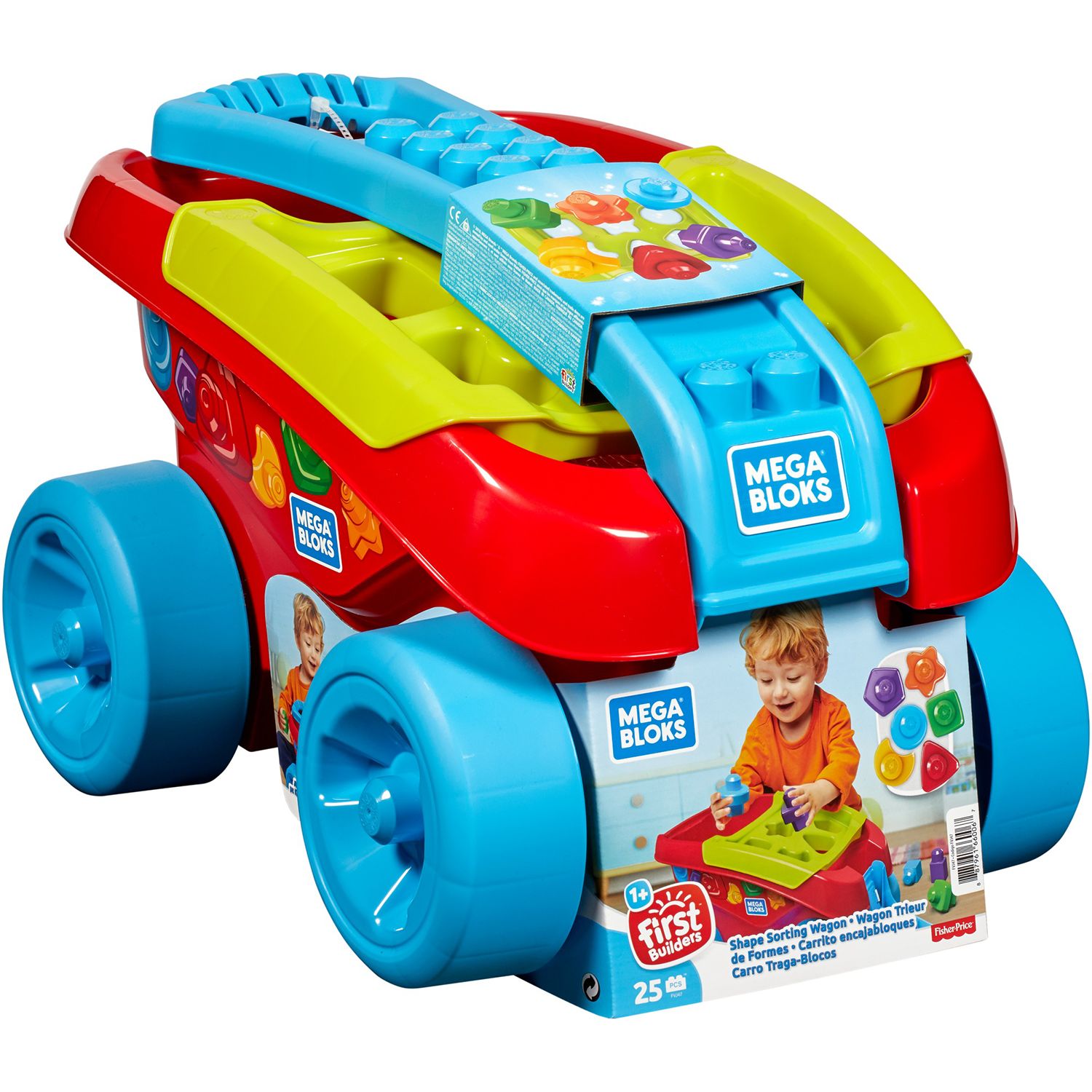 duplo wagon that picks up blocks