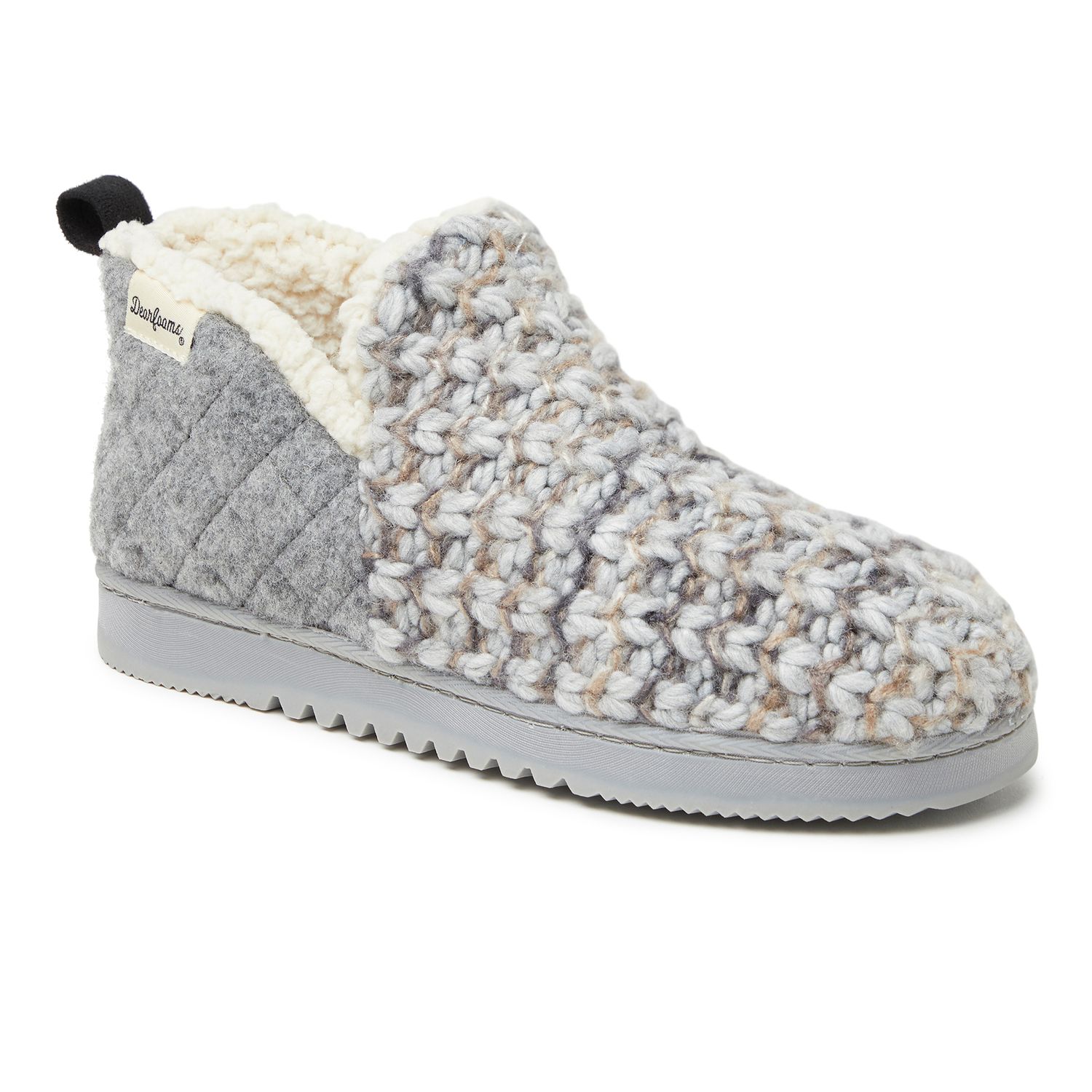 dearfoam bootie slippers kohls
