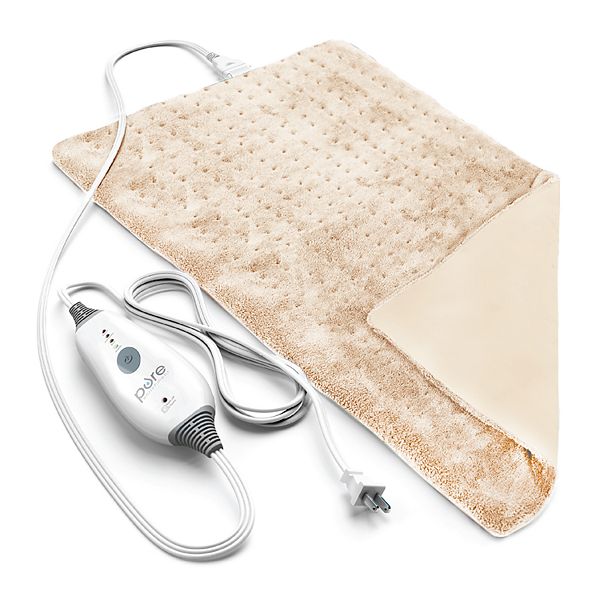 Pure Enrichment PureRelief Deluxe Heating Pad - Beige Khaki