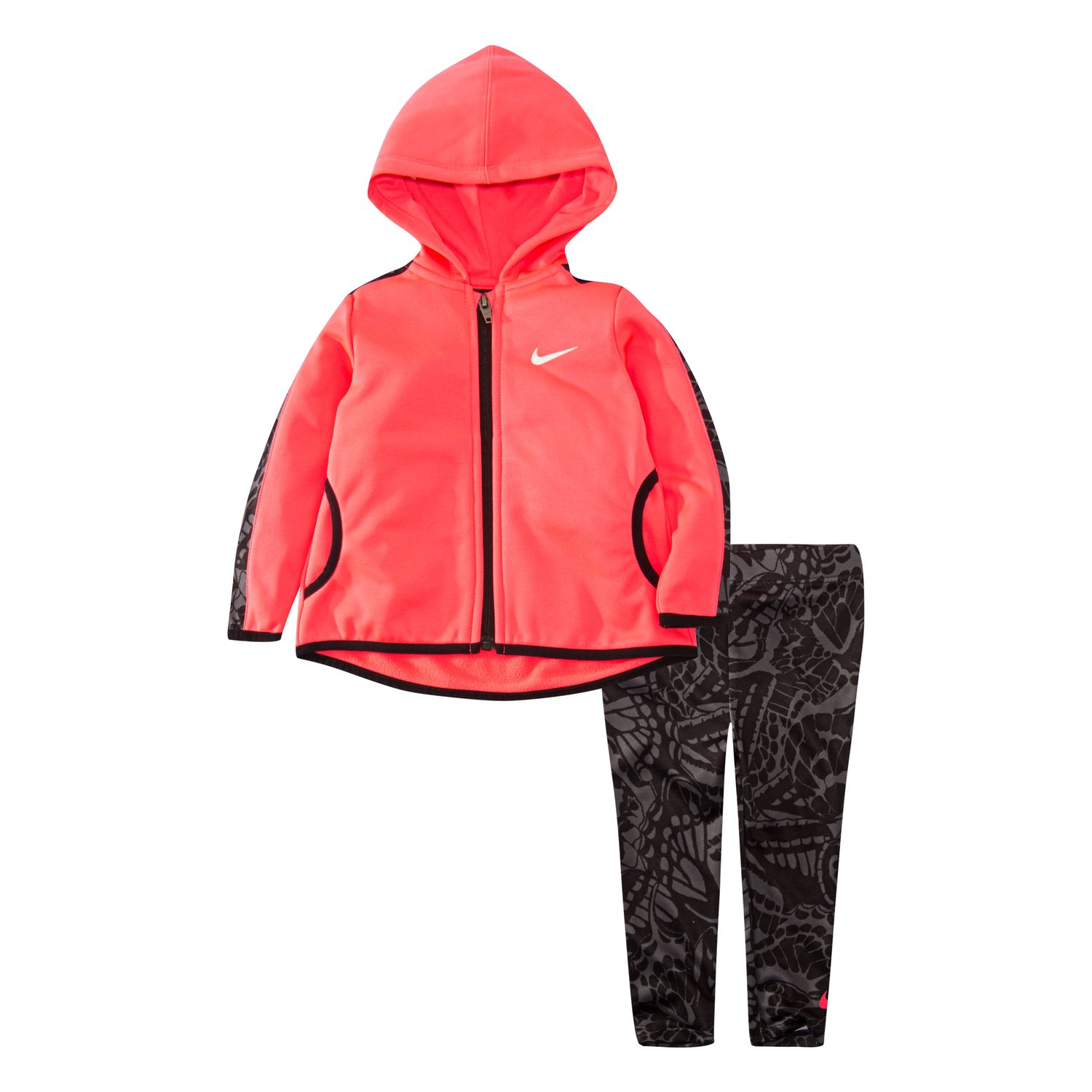 nike leggings and hoodie set