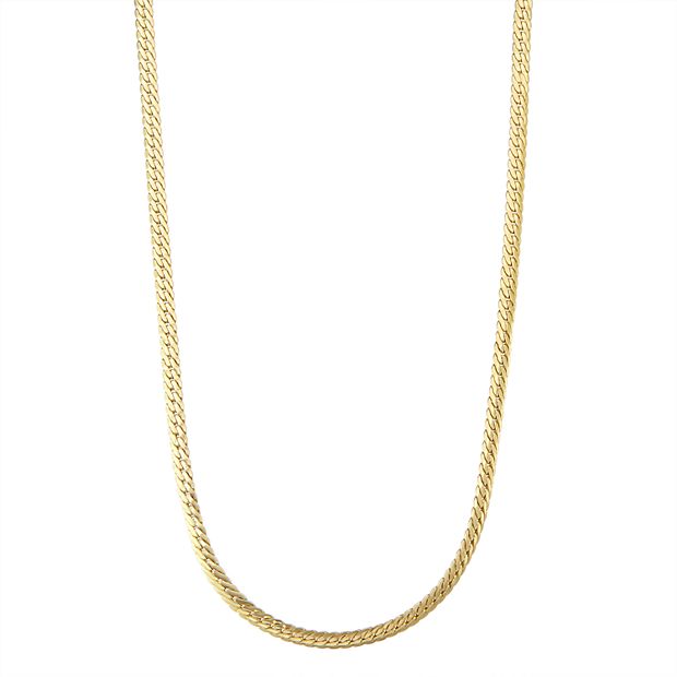 Kohls gold rope on sale chain