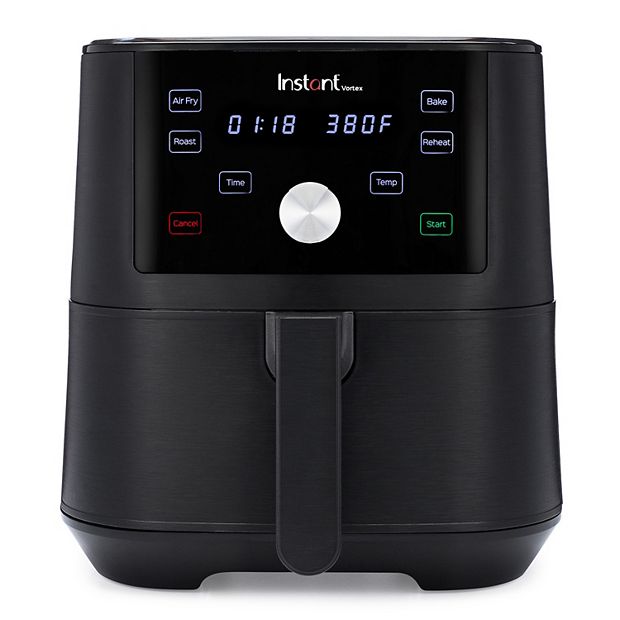 Instant Brands Instant Vortex Plus 6-Quart Black Air Fryer in the Air Fryers  department at