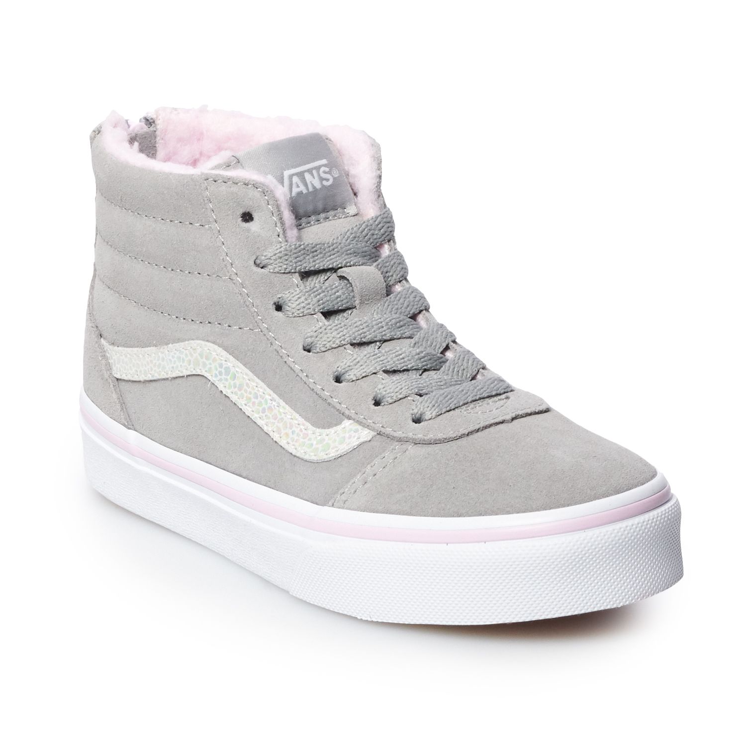 girls white high tops