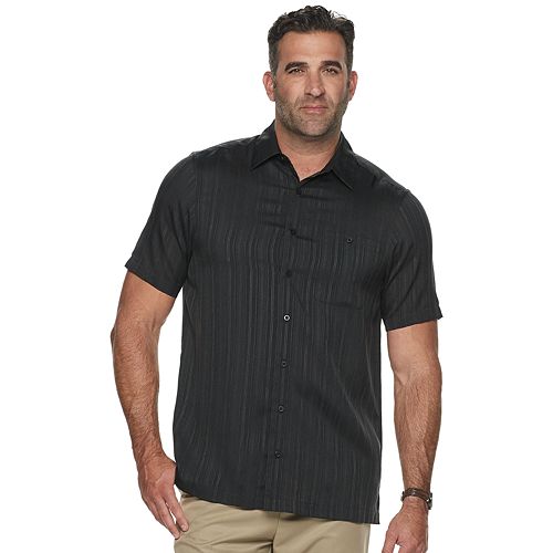 microfiber button down shirt