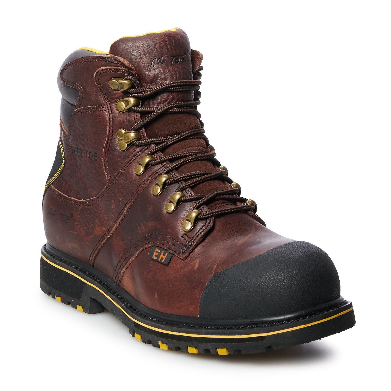 kohls steel toe work boots