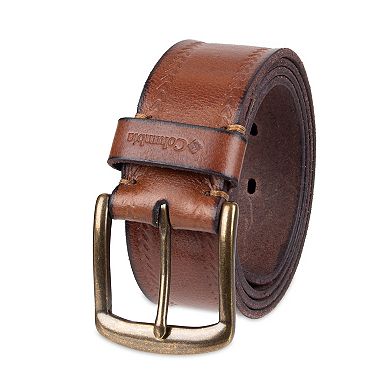 Men's Columbia Leather Casual Belt