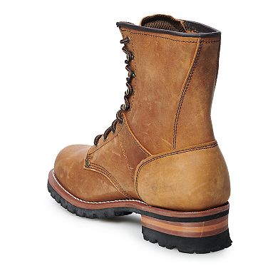 AdTec 1421 Men's Water Resistant Logger Work Boots