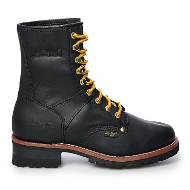 AdTec 1439 Men's Water Resistant Logger Work Boots