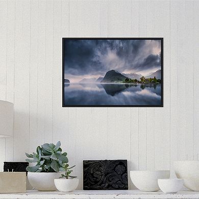 Amanti Art Hornindalsvatn II Framed Canvas Wall Art
