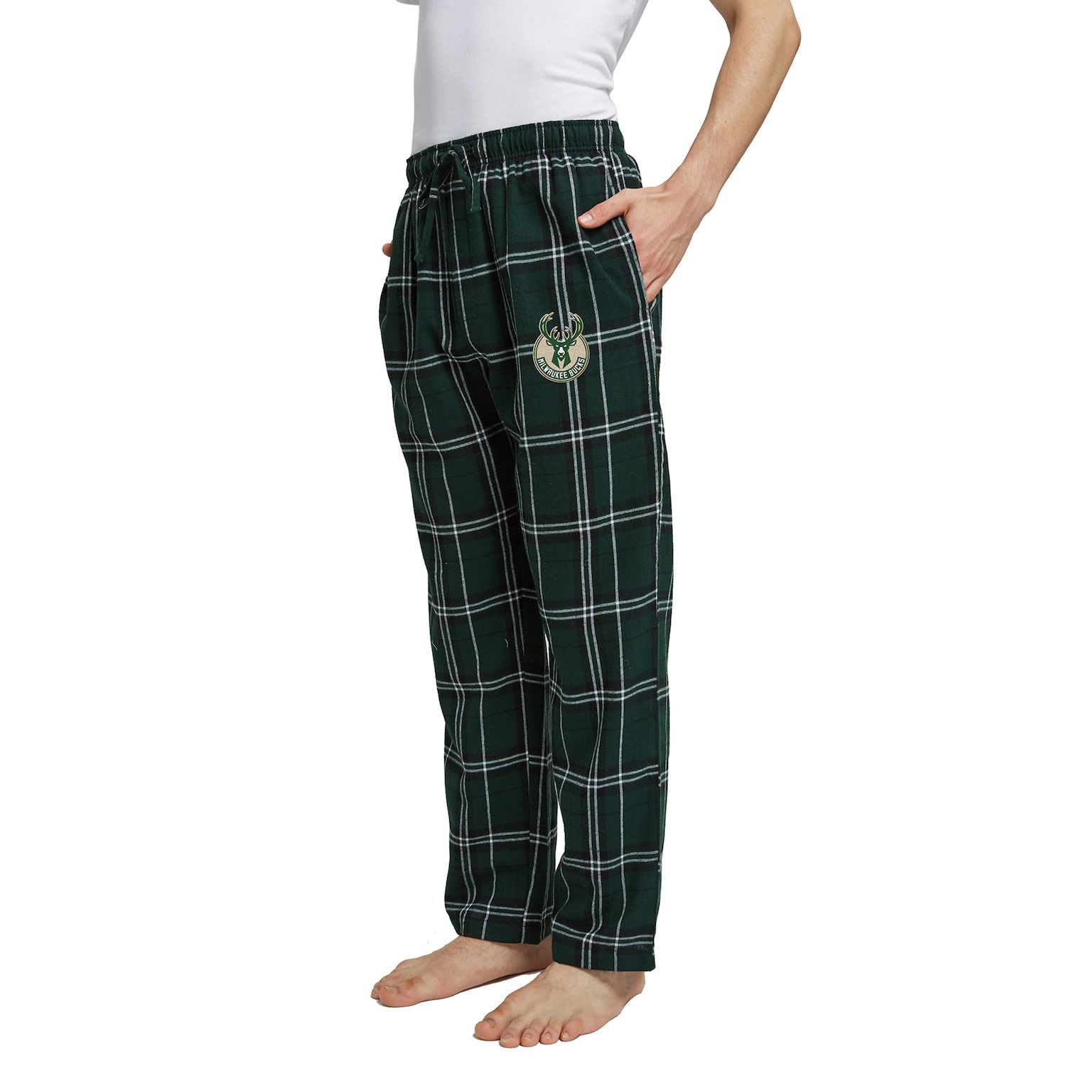 Milwaukee Bucks Hillstone Flannel Pants