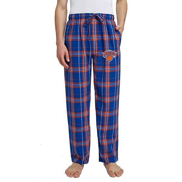 Men's New York Knicks Hillstone Flannel Pants