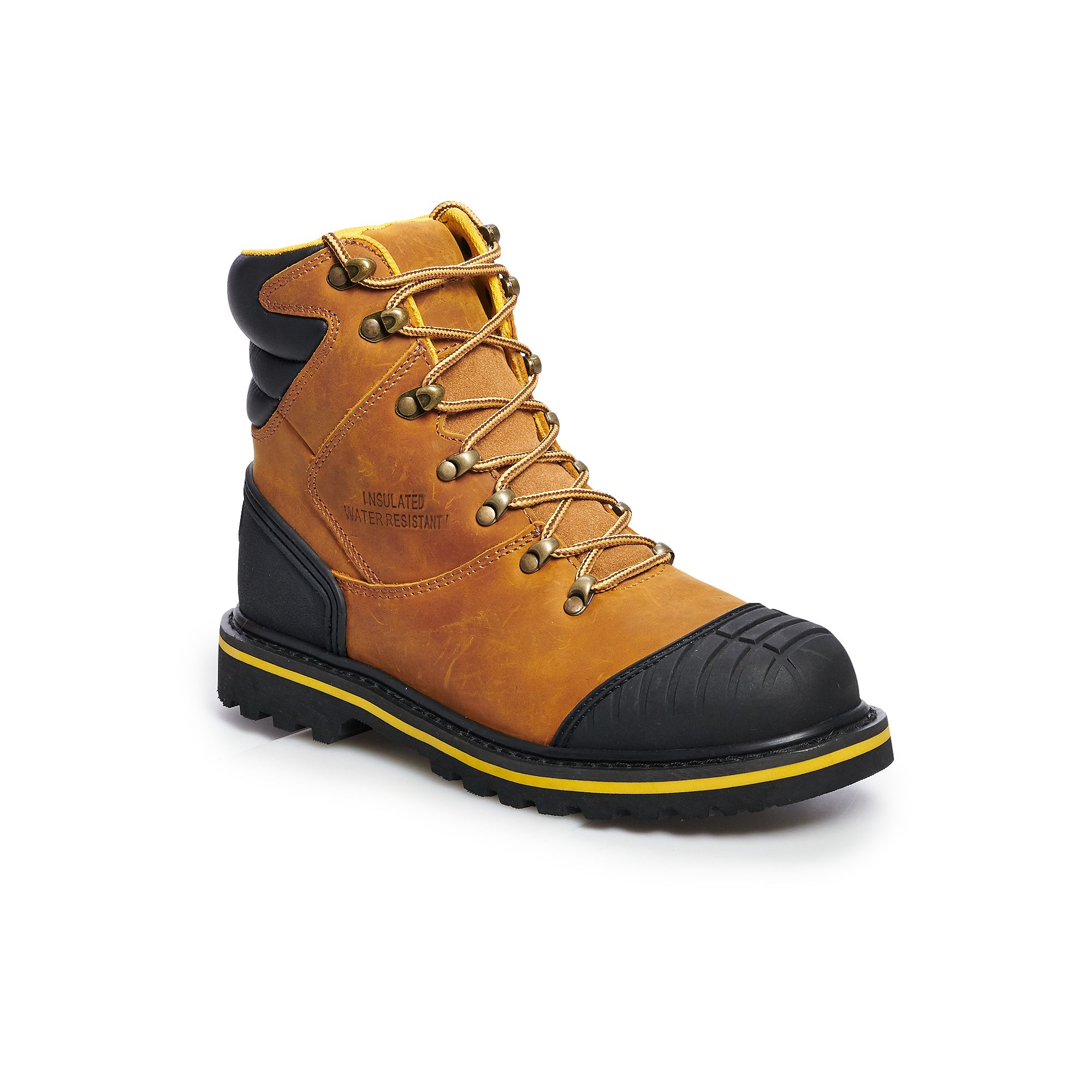 AdTec 9804 Mens Water Resistant Steel Toe Work Boots, Size: 11 Wide, Light