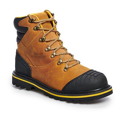 AdTec Men s 9804 7 Steel Toe Work Boot Light Brown 13