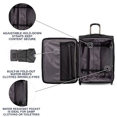 Suitcase with suiter deals