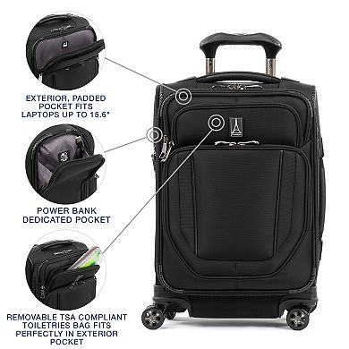 Travelpro Crew Versa Pack Expandable Suiter Spinner Luggage