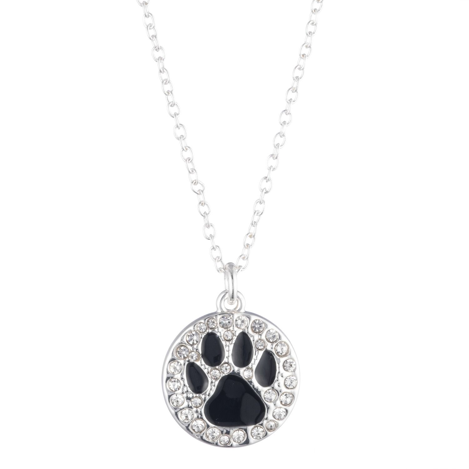 paw print necklace kohls