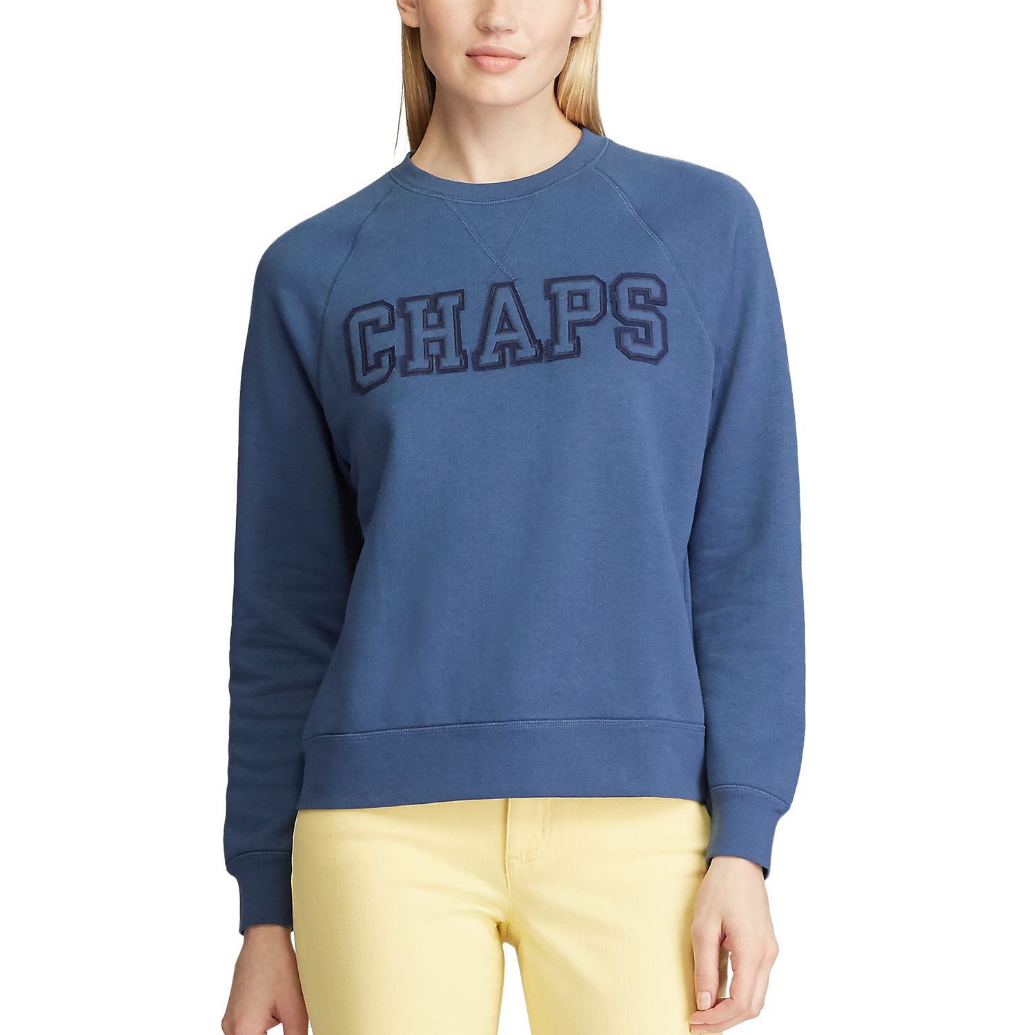 chaps crewneck sweatshirt