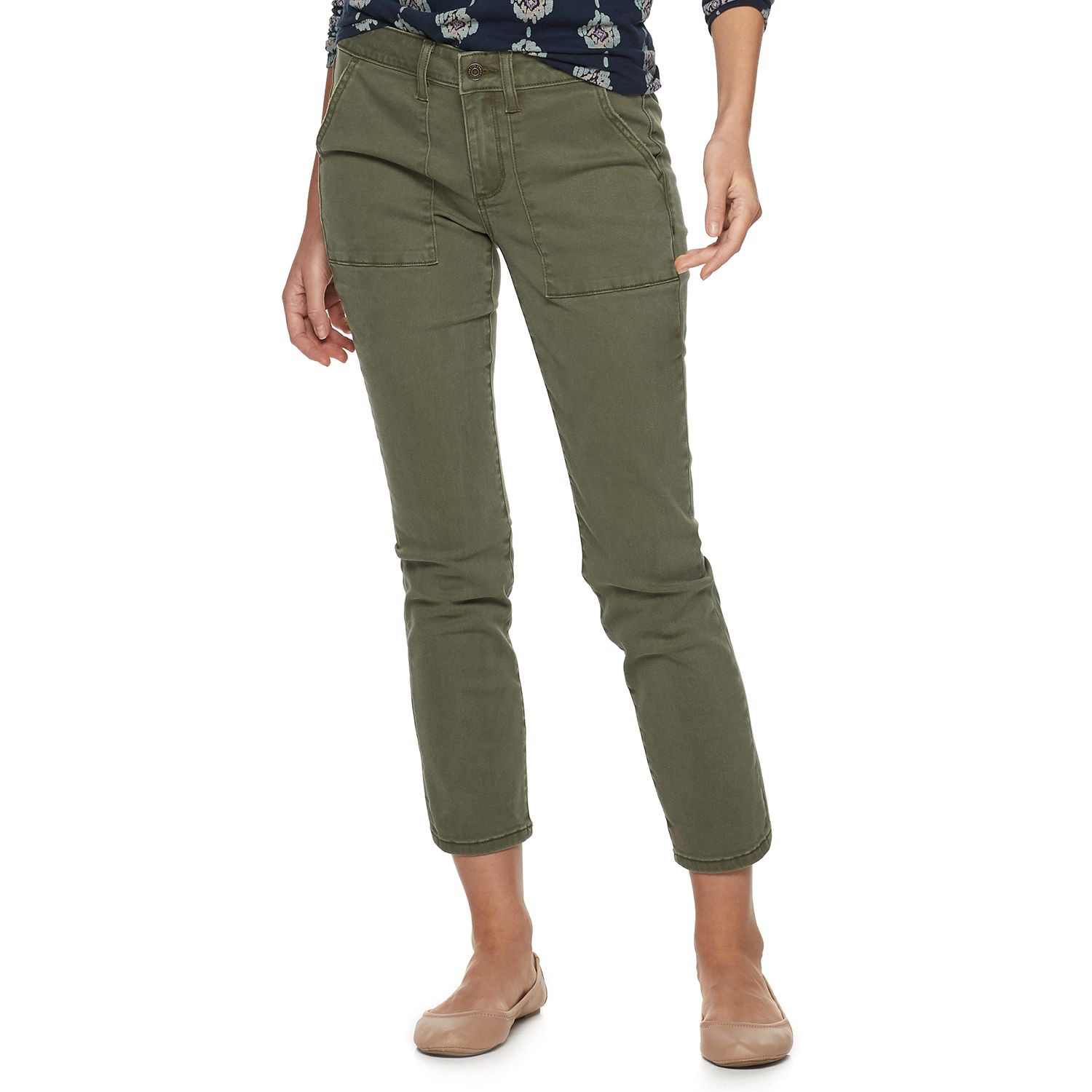 kohls sonoma womens cargo pants
