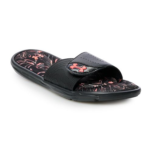 women's ua ignite ix trace multi slides