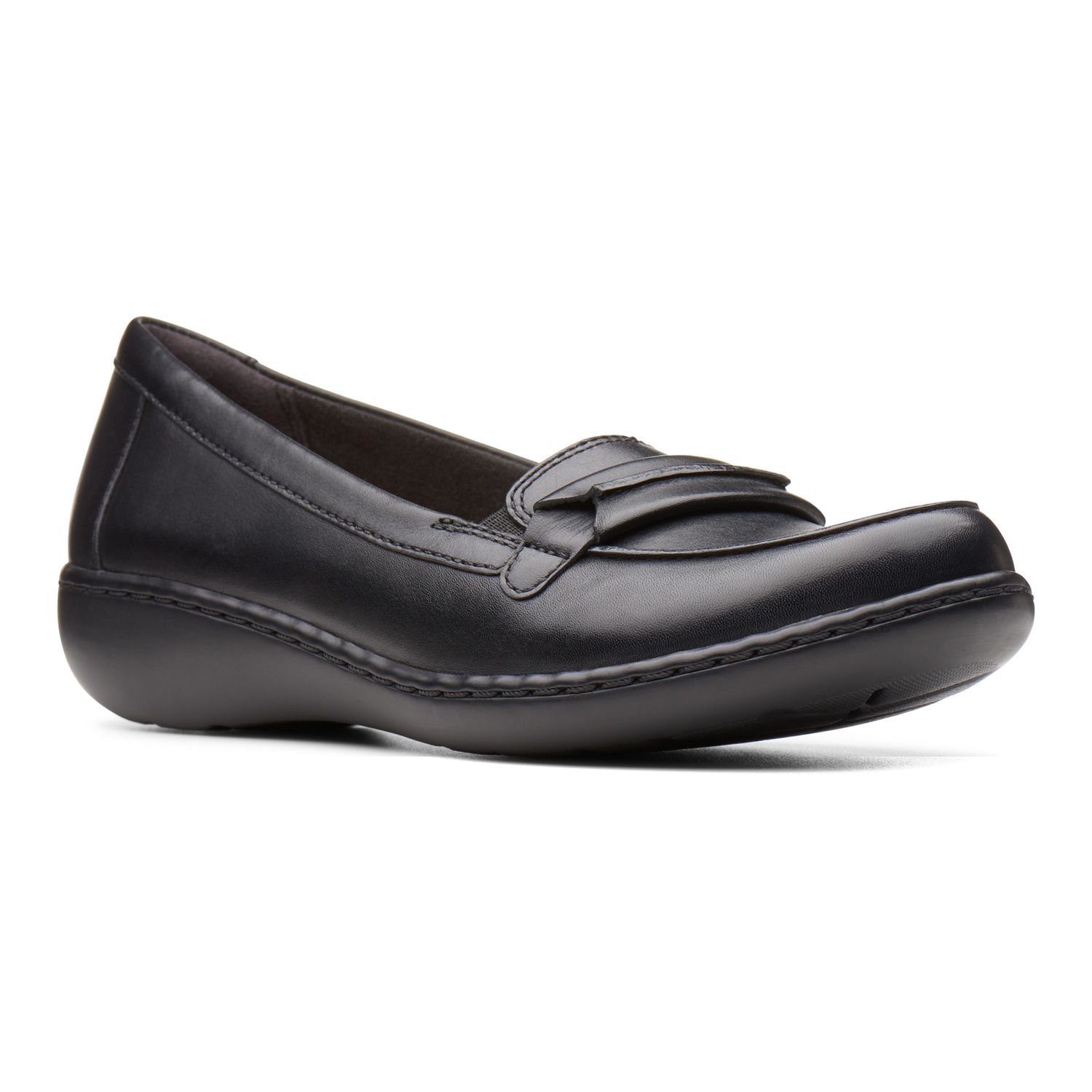 clarks loafer pumps