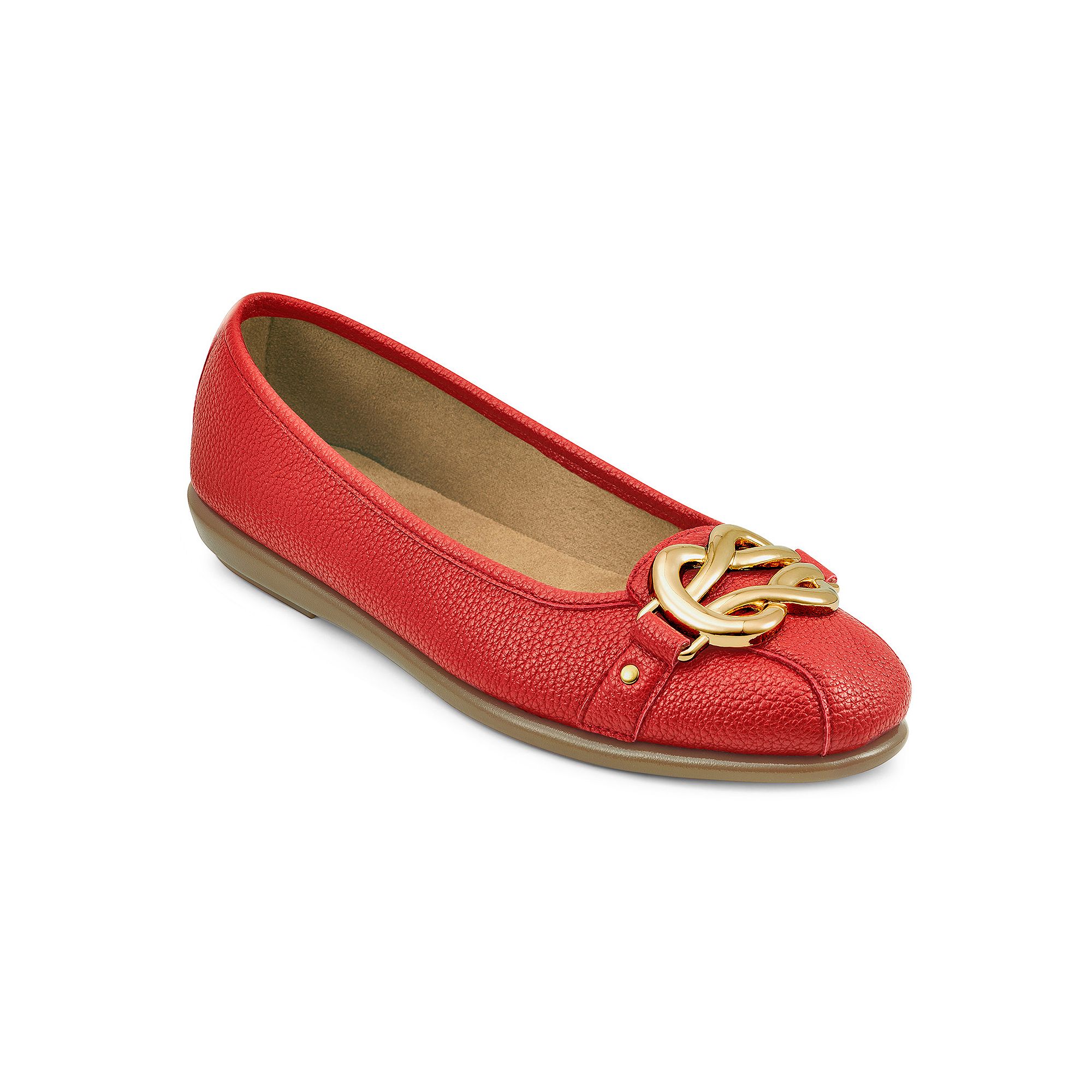 Aerosoles Big Bet Womens Flats, Size: 5, Red