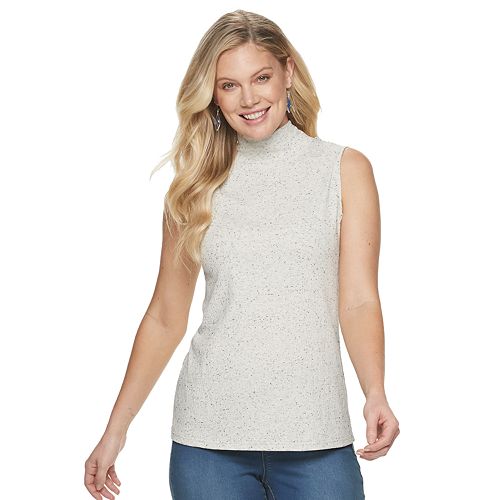 croft and barrow womens petite tops