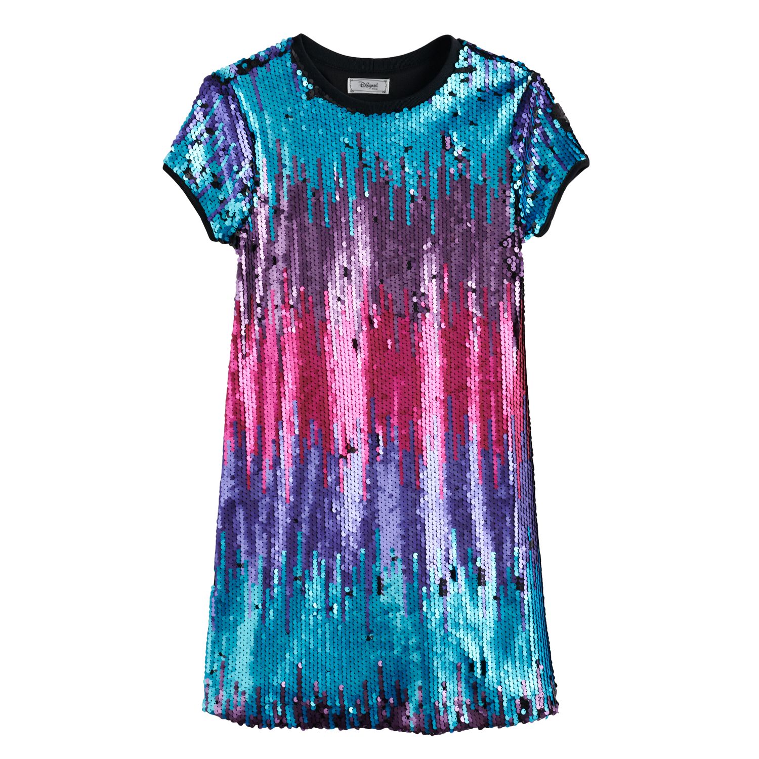 girls sequin shift dress