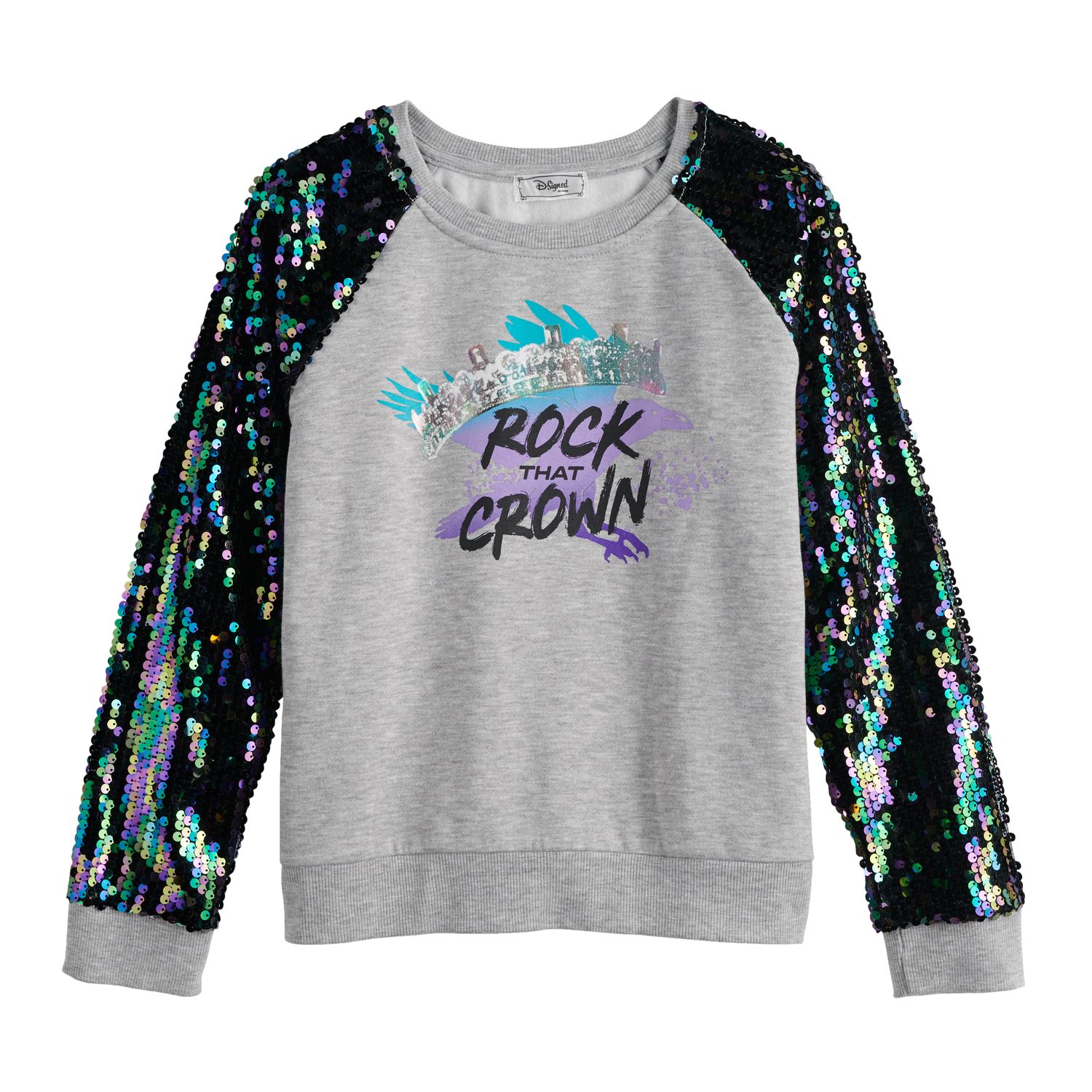girls sequin sweatshirt